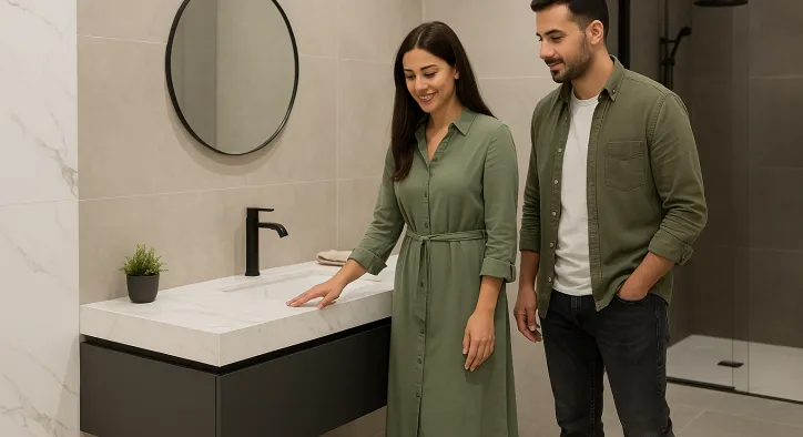 Dekton Banyo Tezgahı Modelleri: Şıklık ve Dayanıklılık Bir Arada, Hemen Alın!