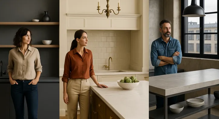 Dekton Tezgah ve Mutfak Stilleri: Modern, Klasik, Endüstriyel Uyum