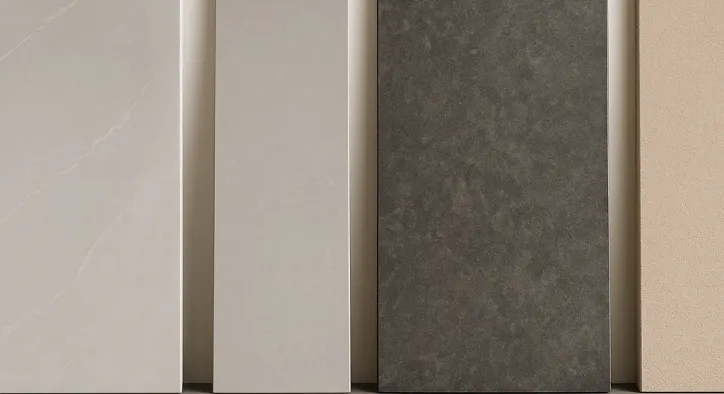 Dekton Yüzey Çeşitleri: Parlak, Mat, Dokulu Seçenekler ve Estetik Farkları