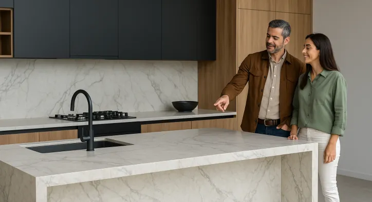 İstanbul Dekton Tezgah Projeleri | Bölgenizden Tasarım Örnekleri
