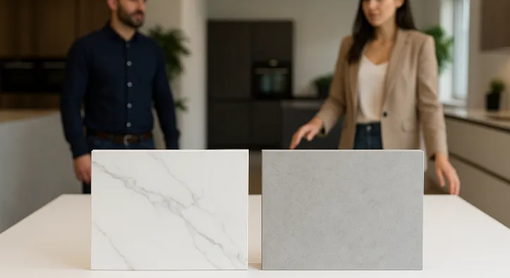 Porselen Tezgah mı Dekton Tezgah mı? Hangi Ultra Kompakt Yüzey Daha İyi?