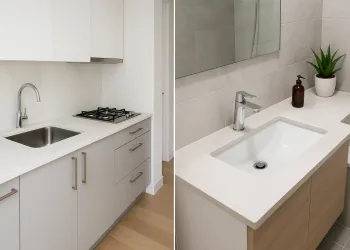 Porselen Tezgahların Mutfak ve Banyodaki Kullanımı