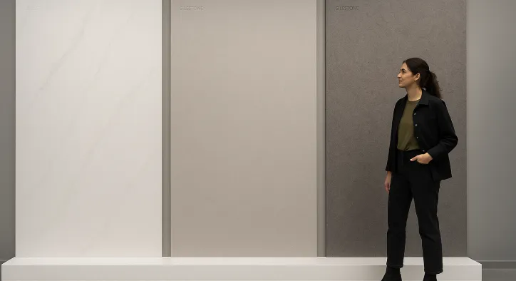 Silestone Yüzey Dokuları: Parlak, Suede (Mat) ve Volcano (Dokulu) Farkları