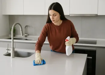 Silestone Tezgah Nasıl Temizlenmeli? Hangi Ürünler Güvenli, Hangileri Zararlı?